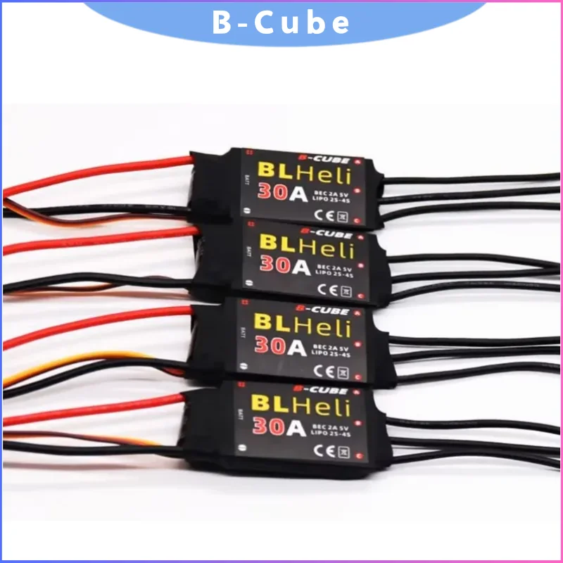 

B-CUBE BLHeli_S 30A ESC 2-4S for RC FPV Racing Drone Multirotor Fixed-Wing F450 F550 DIY Parts