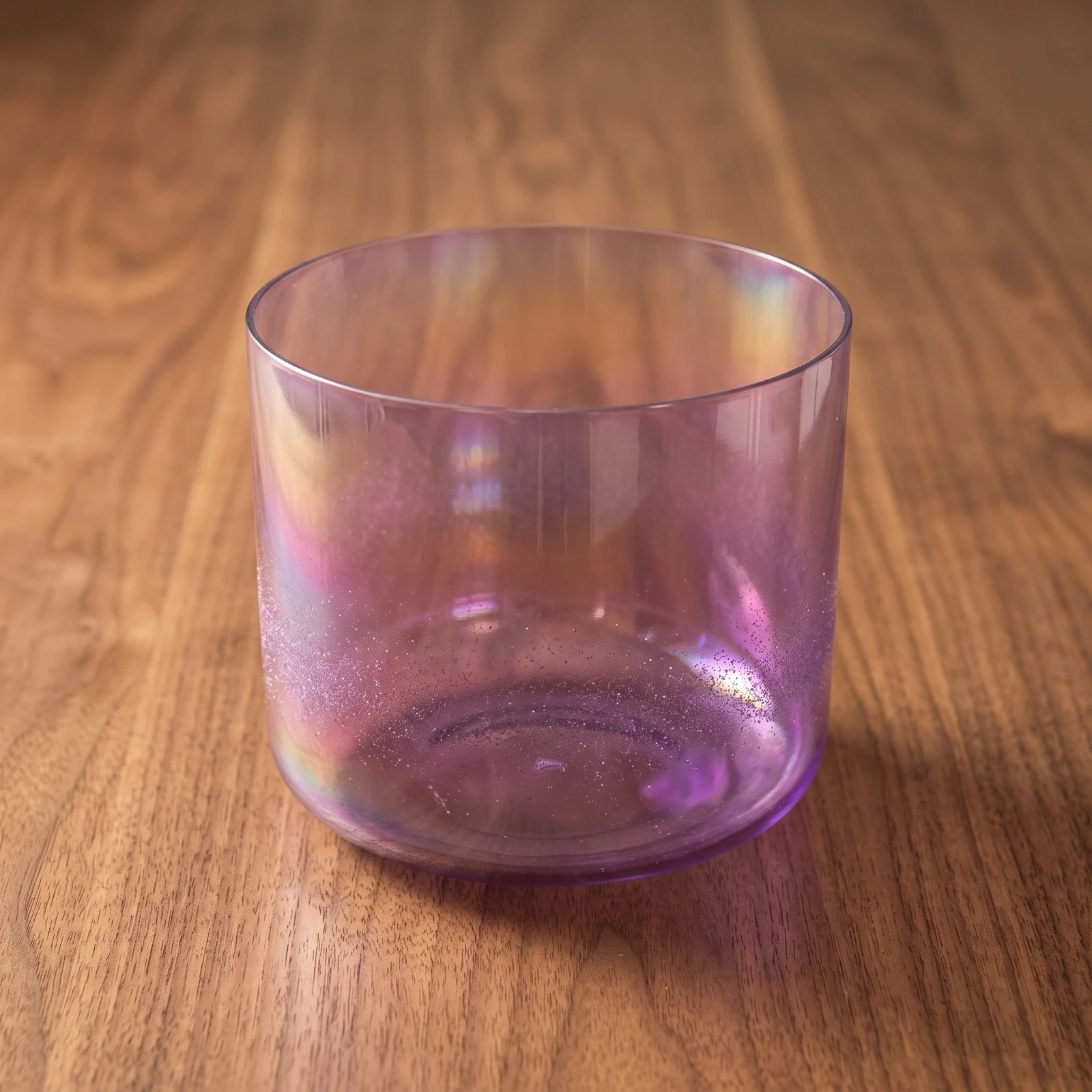 Crystal Singing Bowl Translucent Sound Healing Bowl Instrument Precision Tuned High Quality for Practitioners, Meditation