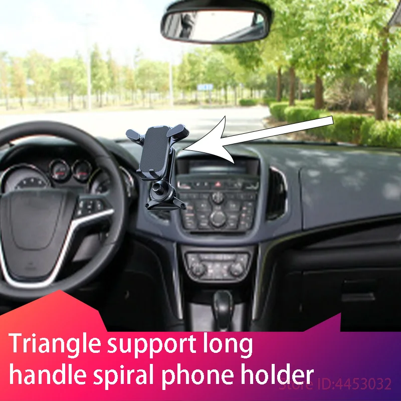 FOR	Opel astra corsa vectra zafira crossland Car Phone Holder Stand Air Vent Gravity Car Mount GPS Smartphone   In Bracket