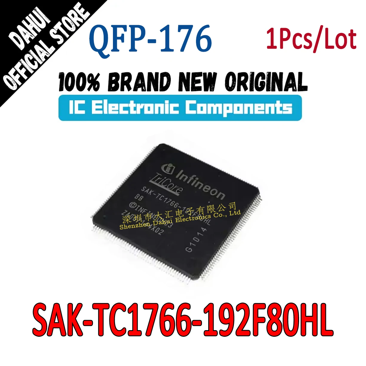 

SAK-TC1766-192F80HL SAK-TC1766-192F80HLBD QFP176 Car computer chip IC new original