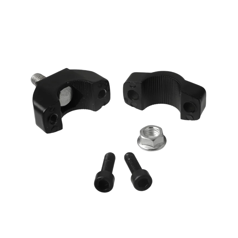 Motorcycle Handlebar Riser 1 Pair 7/8 Universal 22mm Handle Bar Mount Clamps For 2 Stroke 47cc 49cc Mini Moto Dirt Bike Parts