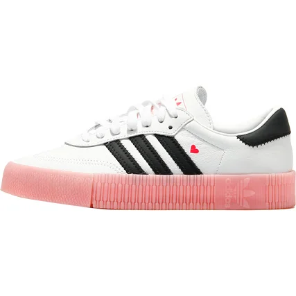 حذاء رياضي كاجوال نسائي من Adidas Official Authentic SAMBA ROSE EF4965