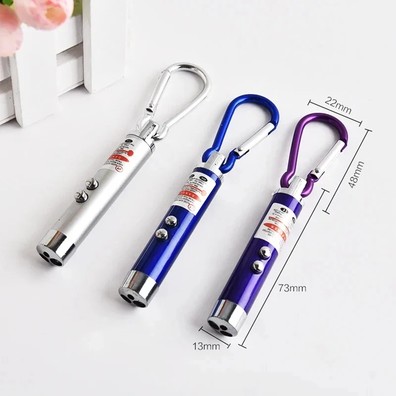 1/2pcs Small LED Flashlight Portable Hard Flashlight White Light Emergency Flashlight Keychain Outdoor/Camping Tools
