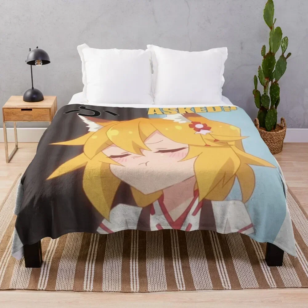 

Fu' Asked Throw Blanket Soft Sherpa Fleece Warm Blanket for Winter