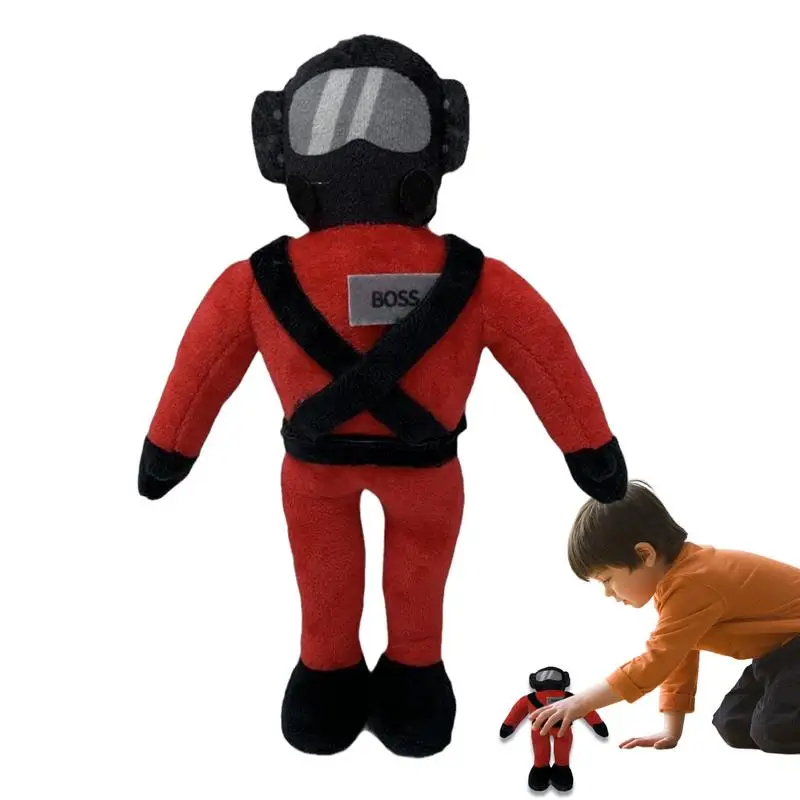 25cm Lethal Company Plush Toy Anime Game Lethal Boss Horror Doll Plush Pillow Soft Stuffed Toy Children Birthday Christmas Gifts