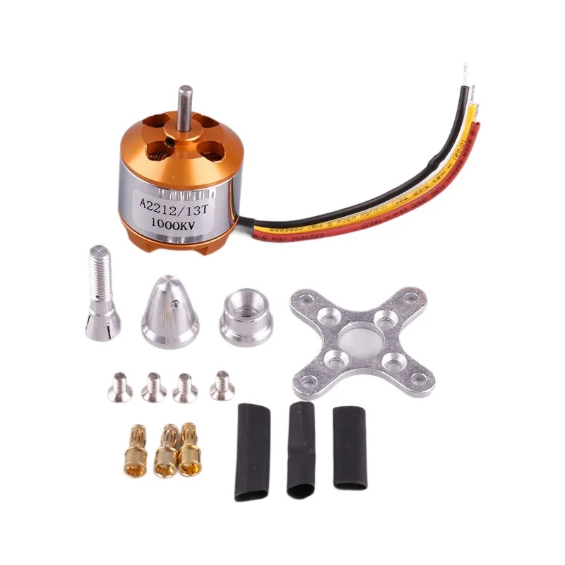 A2212 Model Aircraft Motor KV1000 1400 2200 Multi-axis Fixed-wing Aircraft Brushless Motor