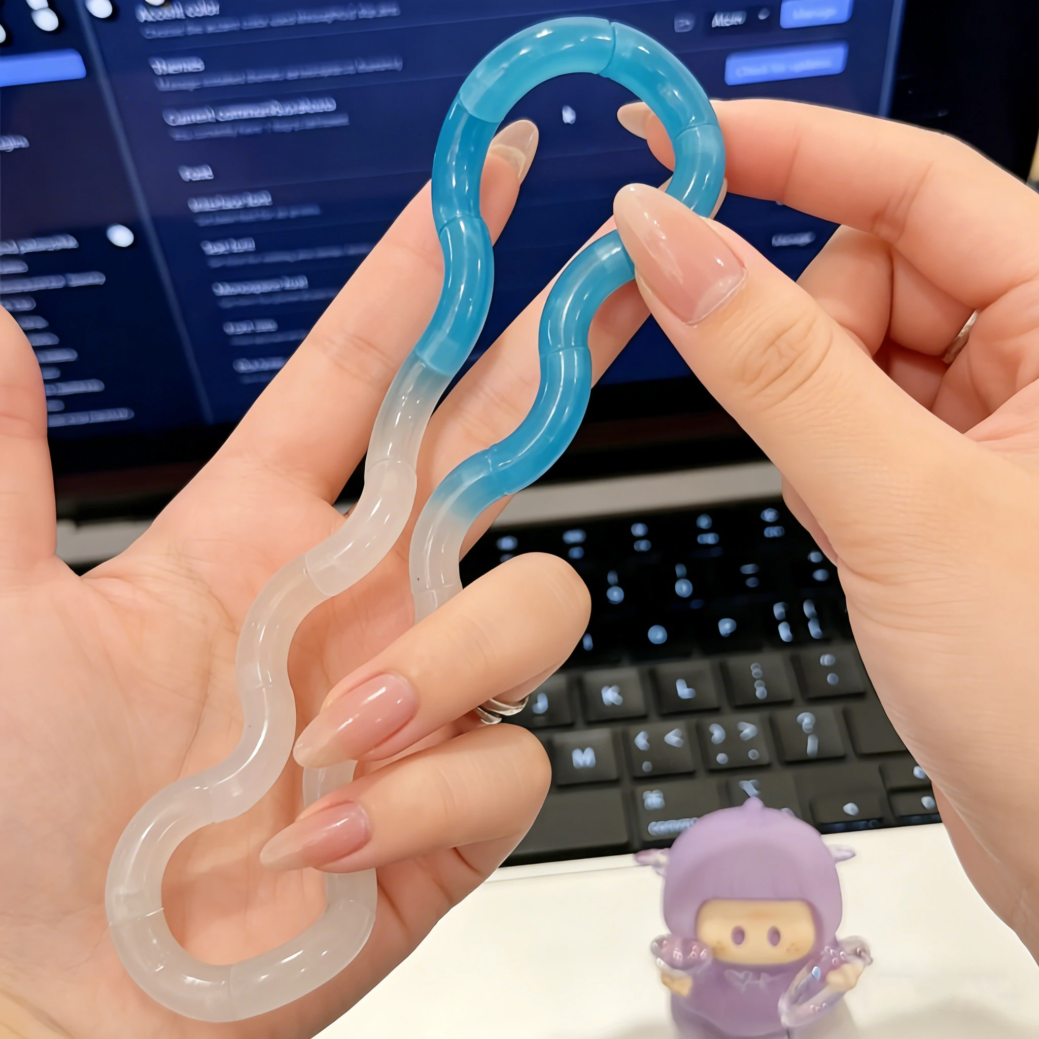 Deformable Rope Fun and Educational Fidget Toy Deformation Rope Stress Relieving Toy Funny for Juguetes Antiestrés image 5