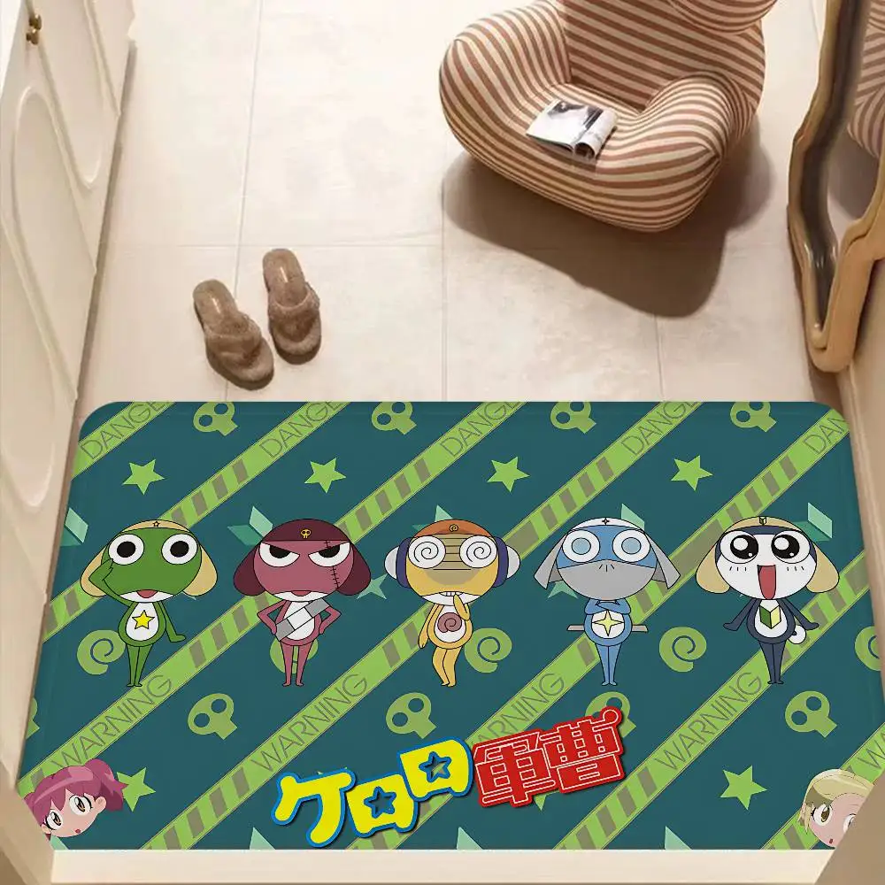 أنيمي K-keroros المطبخ حصيرة غرفة الاطفال غرفة نوم الديكور شرفة المضادة للانزلاق ممسحة غرفة المعيشة Alfombra #3