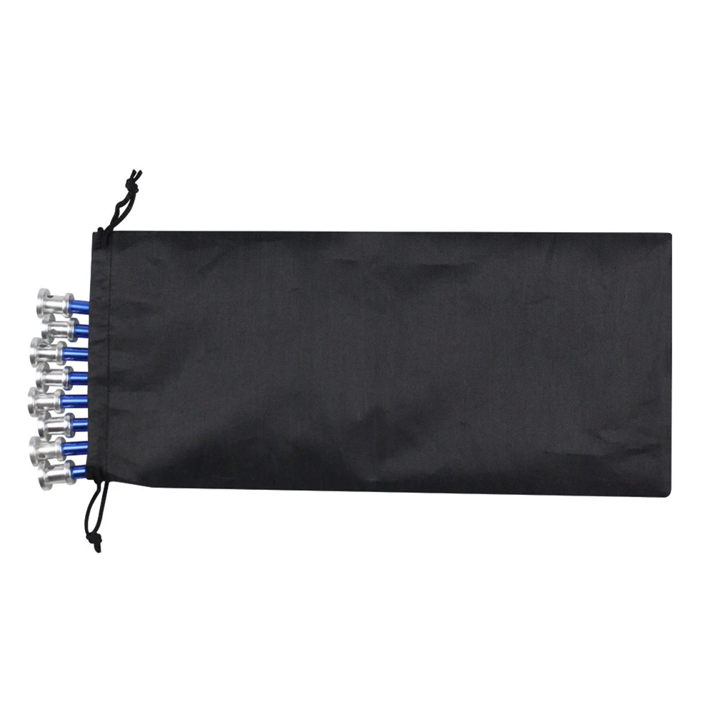 23cm Aluminum Tent Pegs 8pcs for Outdoor Camping Hiking Mountaineering Tents Canopies Awnings Ground Stability