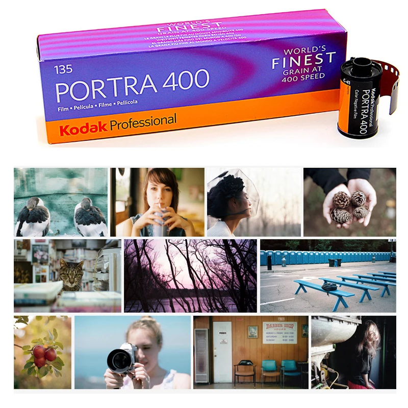 

Kodak 35 мм Профессиональный Kodak Portra 400 1/2/3/5 рулонов ISO 400 135 Негативная пленка C41 для пленочной камеры Kodak H35N/H35/M35/F8 35 мм