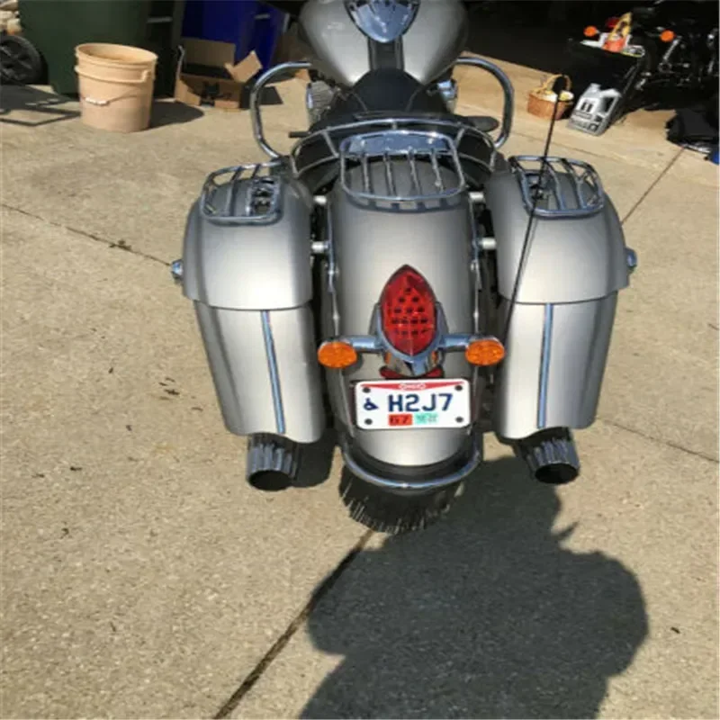 Stelaż na pokrywę sakwy pasujący do Indian Chief Dark Horse Vintage Springfield Classi Chieftain 2014-2022 Roadmaster 2014-2024 — zdjęcie 2