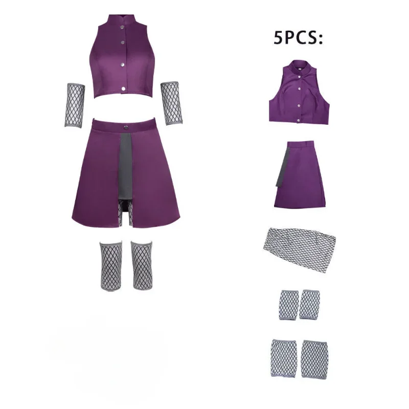 Naruto Yamanaka Ino cos costume women's Halloween two-dimensional comic show personality cosplay skirt set dress up