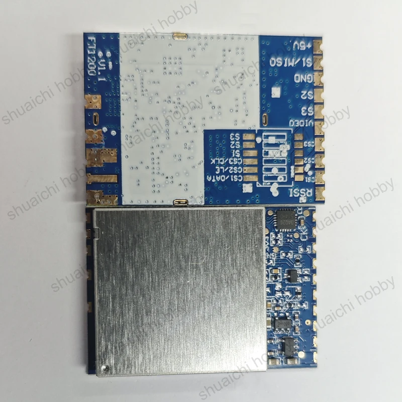 1PC FT1200 1080-2200MHz FPV Video Wireless Receiving Module 5V 390mA VRX with 22mv/dBm RF Signal Strength Indicator for RC Drone