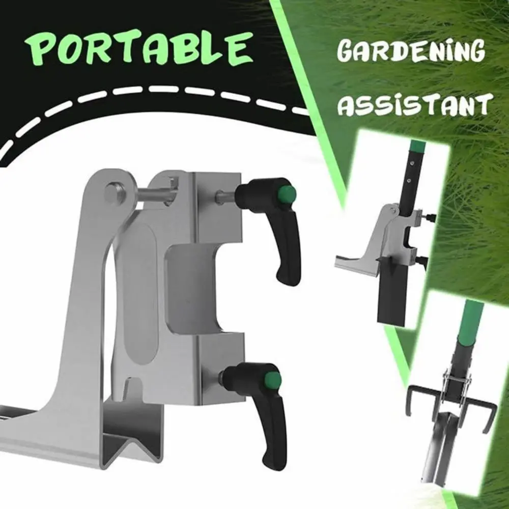 Efficient Design Foot-Operated Weed Puller Easy Root Removal Foot-Press Mechanism Step-on Weed Removal Aid Organic Gardening