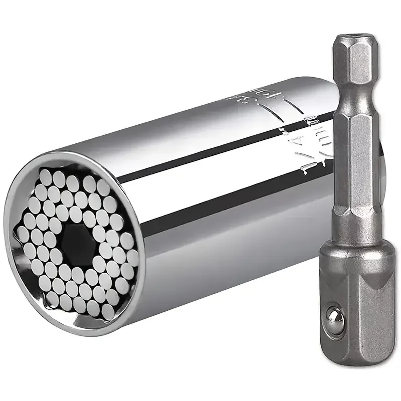 

Multifunctional 7 to 19mm Magic Socket Multi Purpose Wrench Extension Rod Electric Hand Drill Screw Tool Set