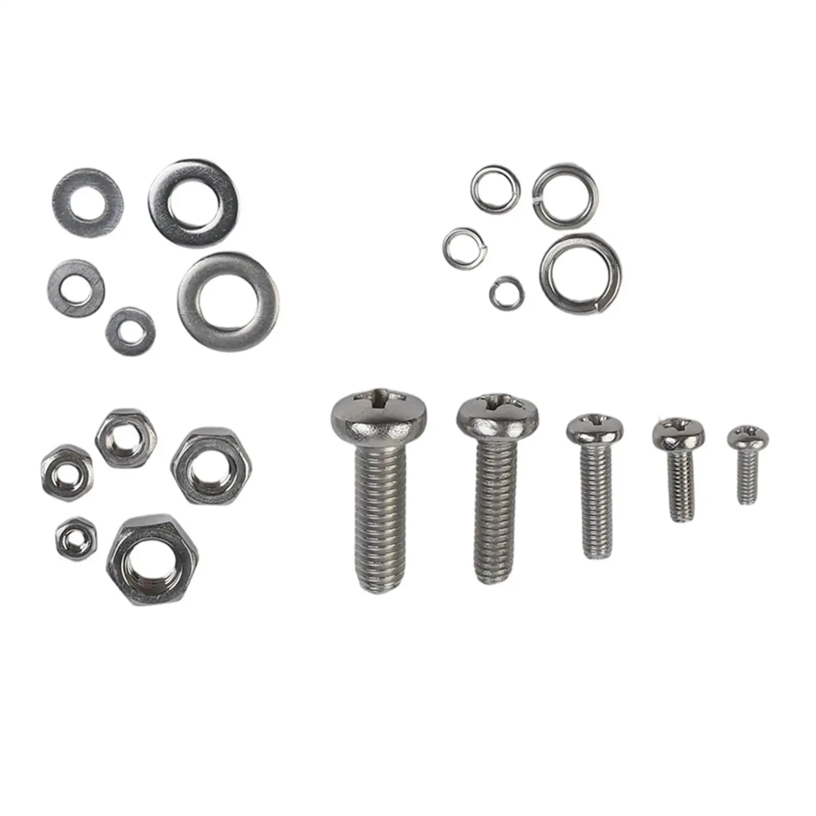 Assortment Kit Screws Nuts Bolts Kit For Automotive Repair Automotive Connection Hardware Commercial Appliances