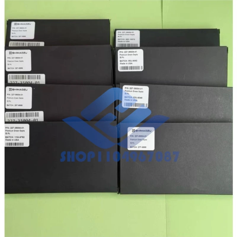 227-35004-01 Sampling Pad Premium Green Septa 50pcs/box