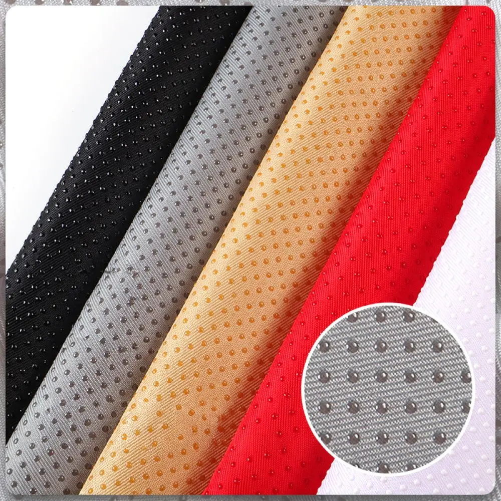 Silicone Grip Dotted Fabric Twill Gabardine Non Slip Material For Furniture Base Rug Pad Sewing Accessory