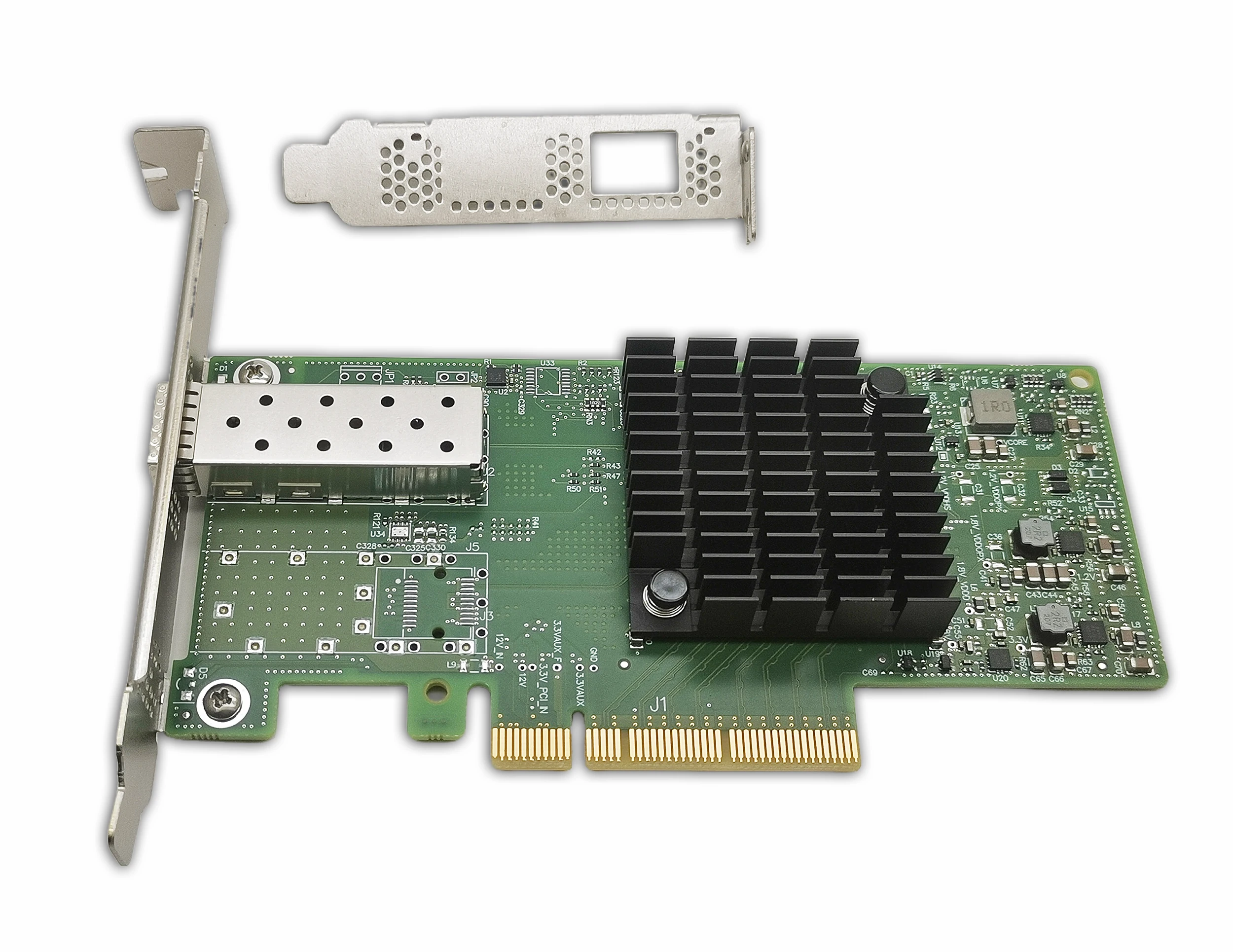 Сетевая карта Ethernet 10G/25Gb с Mellanox MCX4111A-ACUT CX-4 LX 25GbE NIC с одним портом SFP28 Lan Card PCIE 3.0 X8 UEFI Enable Сетевая карта Ethernet 10G/25Gb с Mellanox MCX4111A-ACUT CX-4 LX 25GbE NIC с одним портом SFP28 Lan Card PCIE 3.0 X8 UEFI Enable