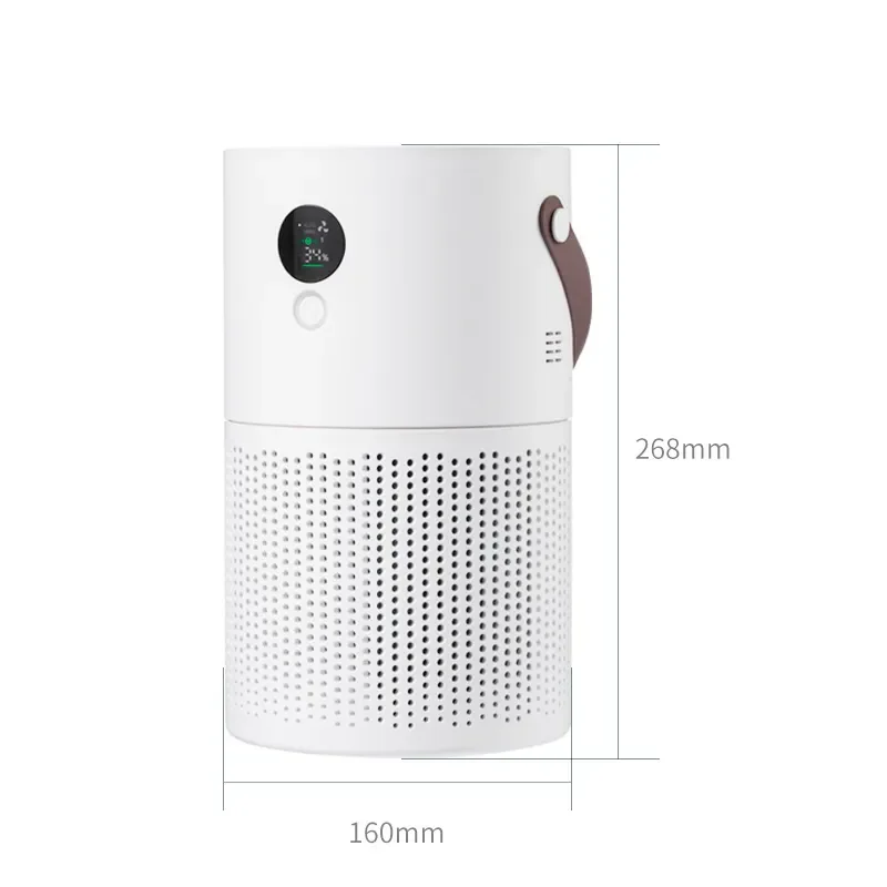 Household HEPA Air Purifier Wireless Portable Air Cleaner Adsorption Of Pm2.5 Dust Formaldehyde For Pollen Allergy Sufferers