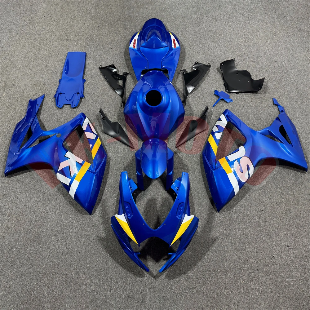 Motorcycle Fairing Kit Fit For GSX-R 600 750 GSXR600 GSXR750 2006 2007 K6 K7 Bodywork Set High Quality ABS Injection Bright Blue