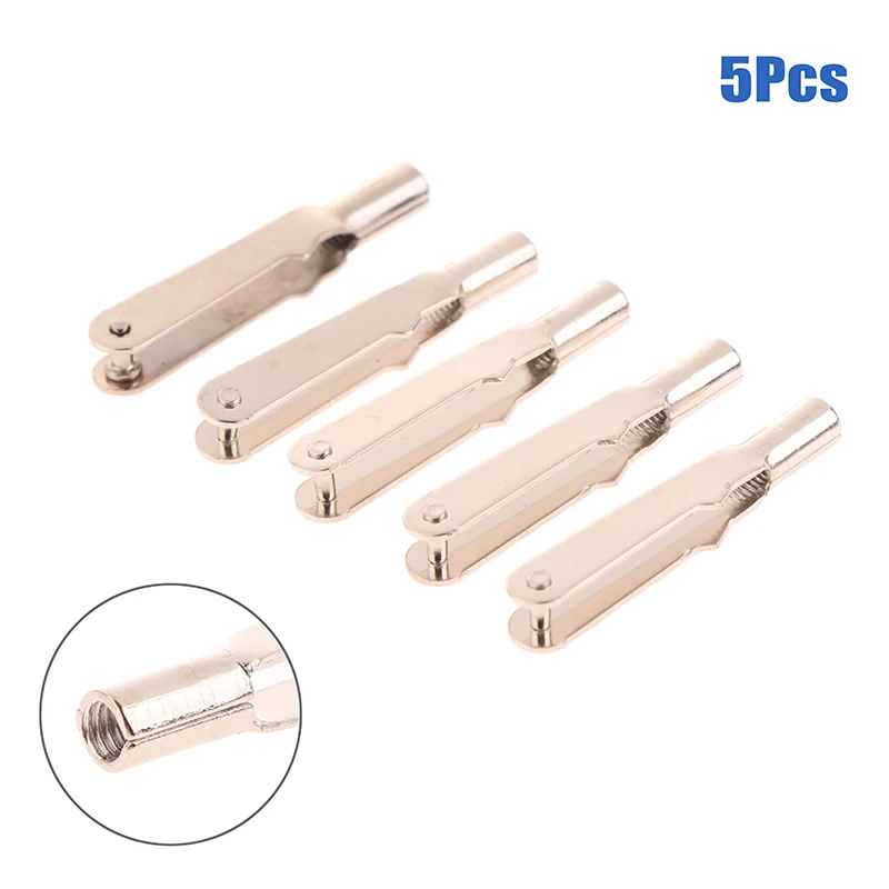 5Pcs M2 M3 Servo Throttle Puller U-Clip Metal Pusher Clip Pin Pusher Coupler for RC Micro Drone Airplane Boat Parts