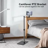 SH Projector Stand Mount Adjustable Height 67cm To 128cm With Tray Or 1/4 Screw Fit For Universal Projector Ceiling Mount