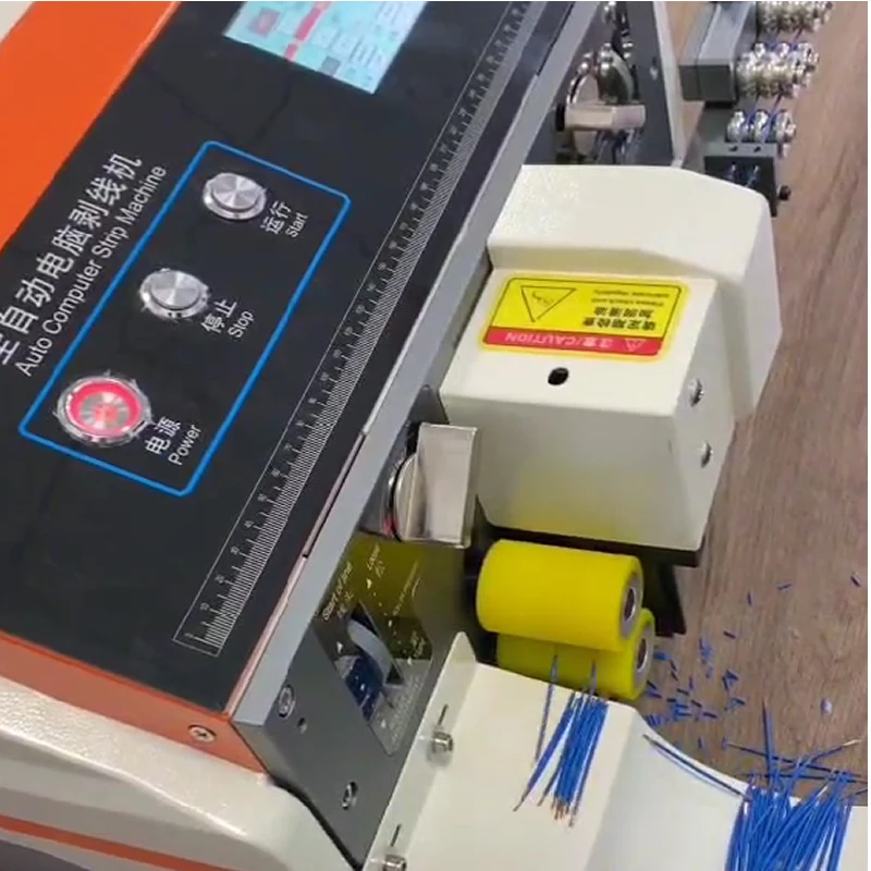 

LY-820S Touch Screen Double Wires Automatic High Speed Precision Peeling Machine Customized Peeling Cutting/Stripping