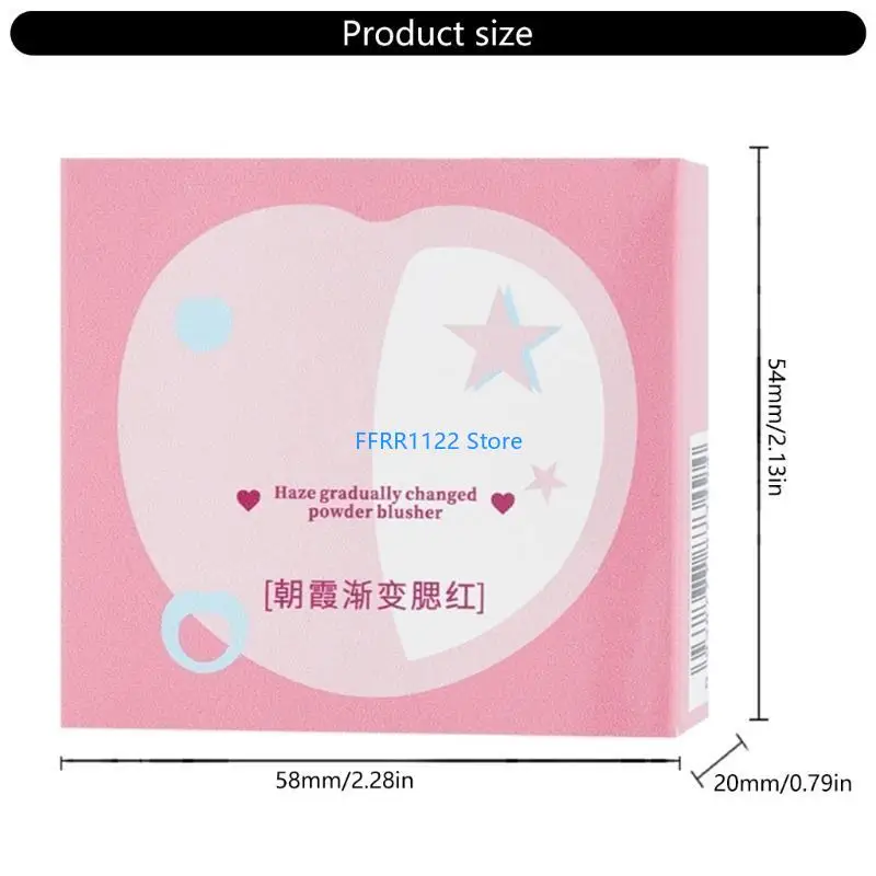 Y1UF Duals Color Gradient Powder Makeup, Gò má