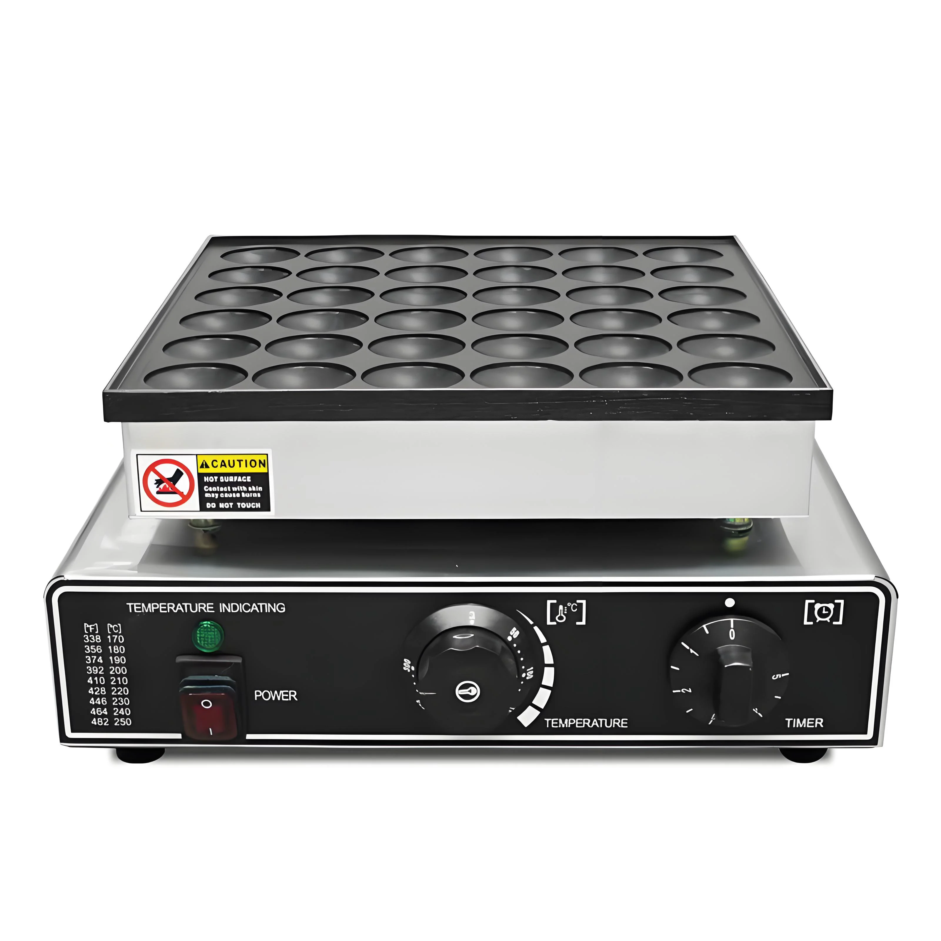 

Профессиональная электрическая вафельница на 36 отверстий с равномерным нагревом для коммерческого использования, высококачественная, для приготовления закусок и блинов