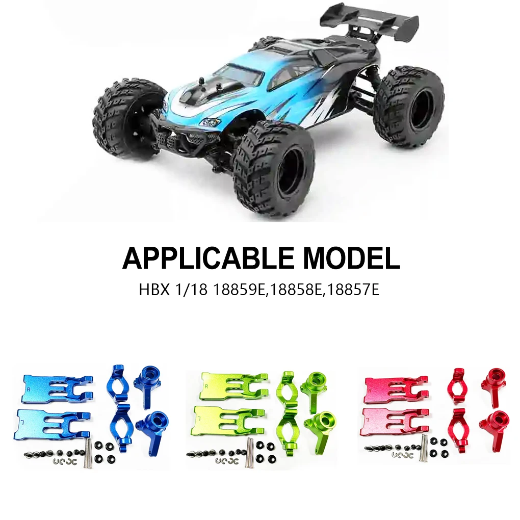 

1/18 Aluminum Alloy Enhanced Front Lower Suspension Arm For HBX 18859E 18858E 18857E RC Car Part RC Car Accessories