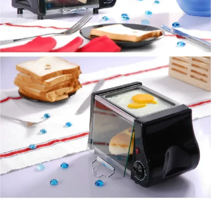 Multifunction mini electric Baking Bakery roast Oven grill fried eggs Omelette frying pan breakfast machine bread maker Toaster