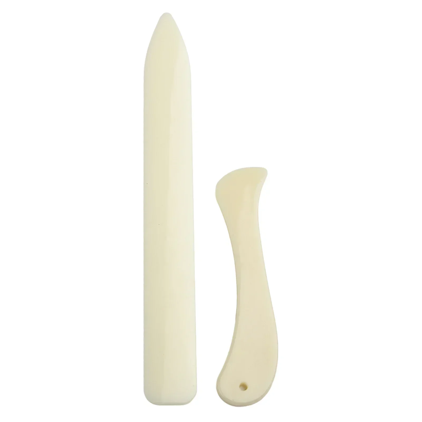 2 Pcs Bone Folder Craft Tools Plastic Letter Opener Sewing Craft Tool Plastic Hand Tools Handmade High Quality
