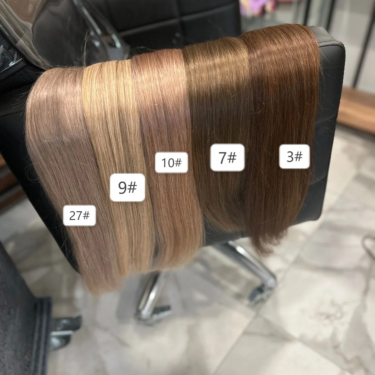 Bulk Hair 100% Real Human Hair Machine Made Virgin Remy Straight Hair Bulk 18-30inch 100g Natural Blonde Hair Extension No Weft