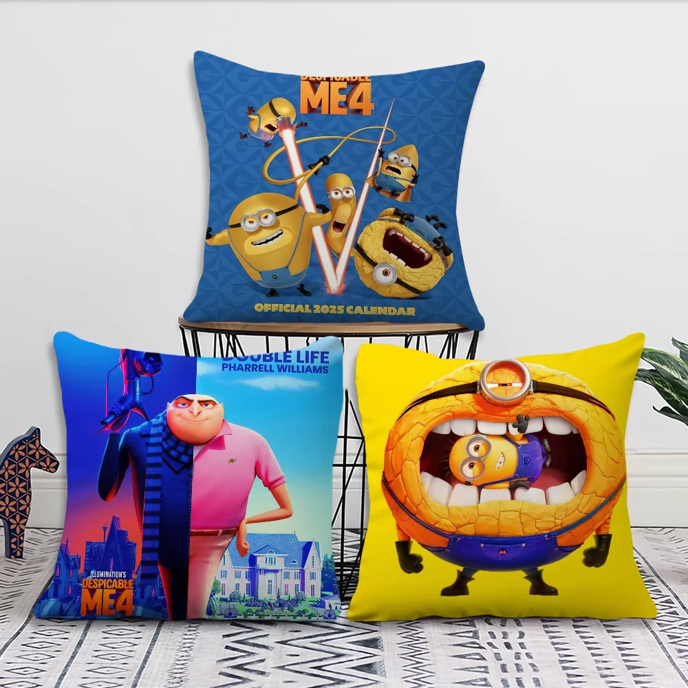 

Cartoon Cute M-Minions Decoration Room Home Sofa living Office Car Nordic Simplicity Pillow Cover