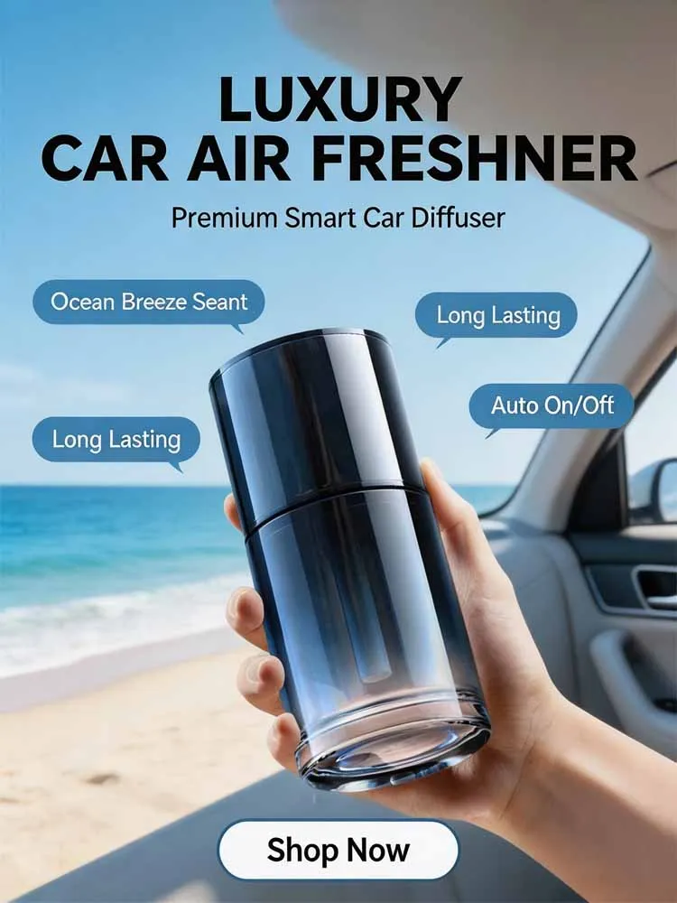 For All Cars CINIO Smart Automatic Spray Car Aroma Diffuser 2026 New Premium Car Perfume Air Freshener For Men