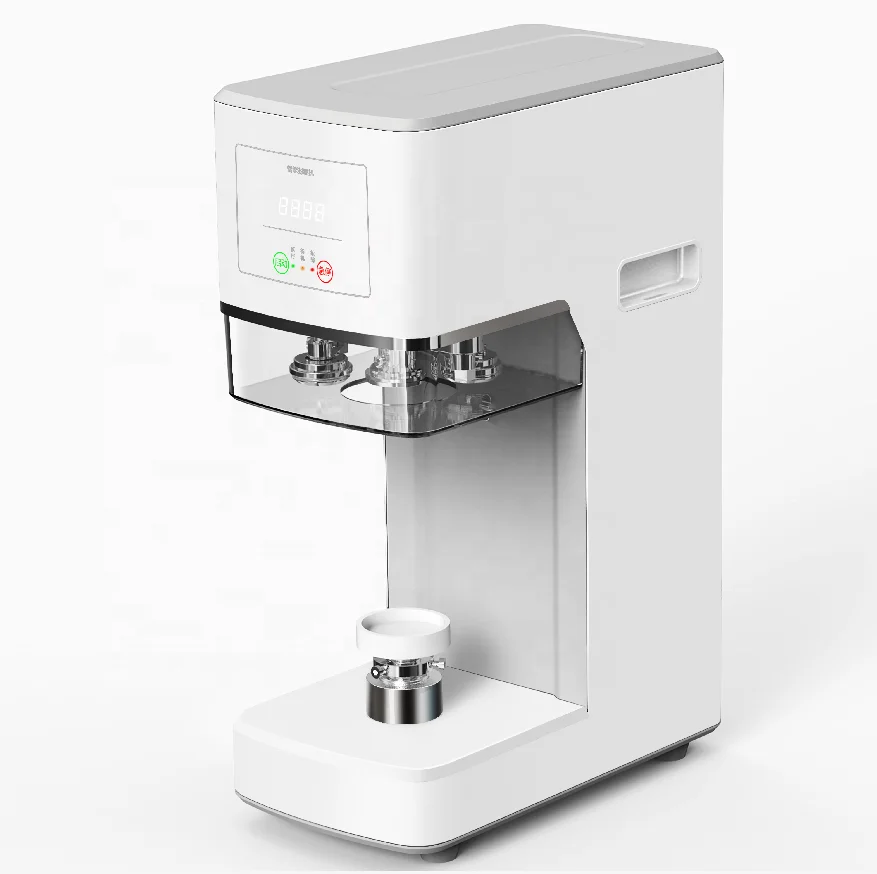 

Full Automatic Intelligent Sealing Machine Jar Sealing Machine Used For Sealing Plastic Bottles/aluminum Cans/beverage Shop