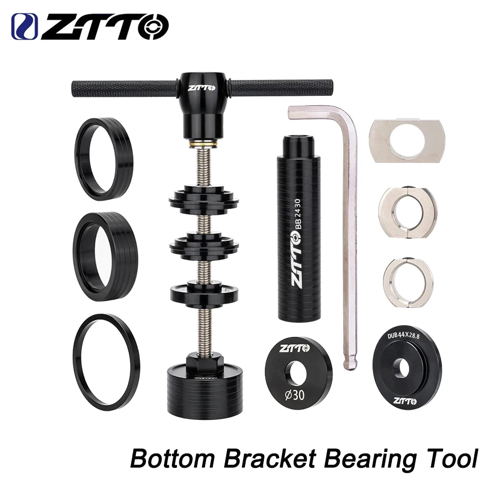 

ZTTO Bicycle Bottom Bracket Bearing Remove Install Tool BB Press Fit 24mm 30mm BB86 BB30 BB92 PF30 multifunctional Repair Kits