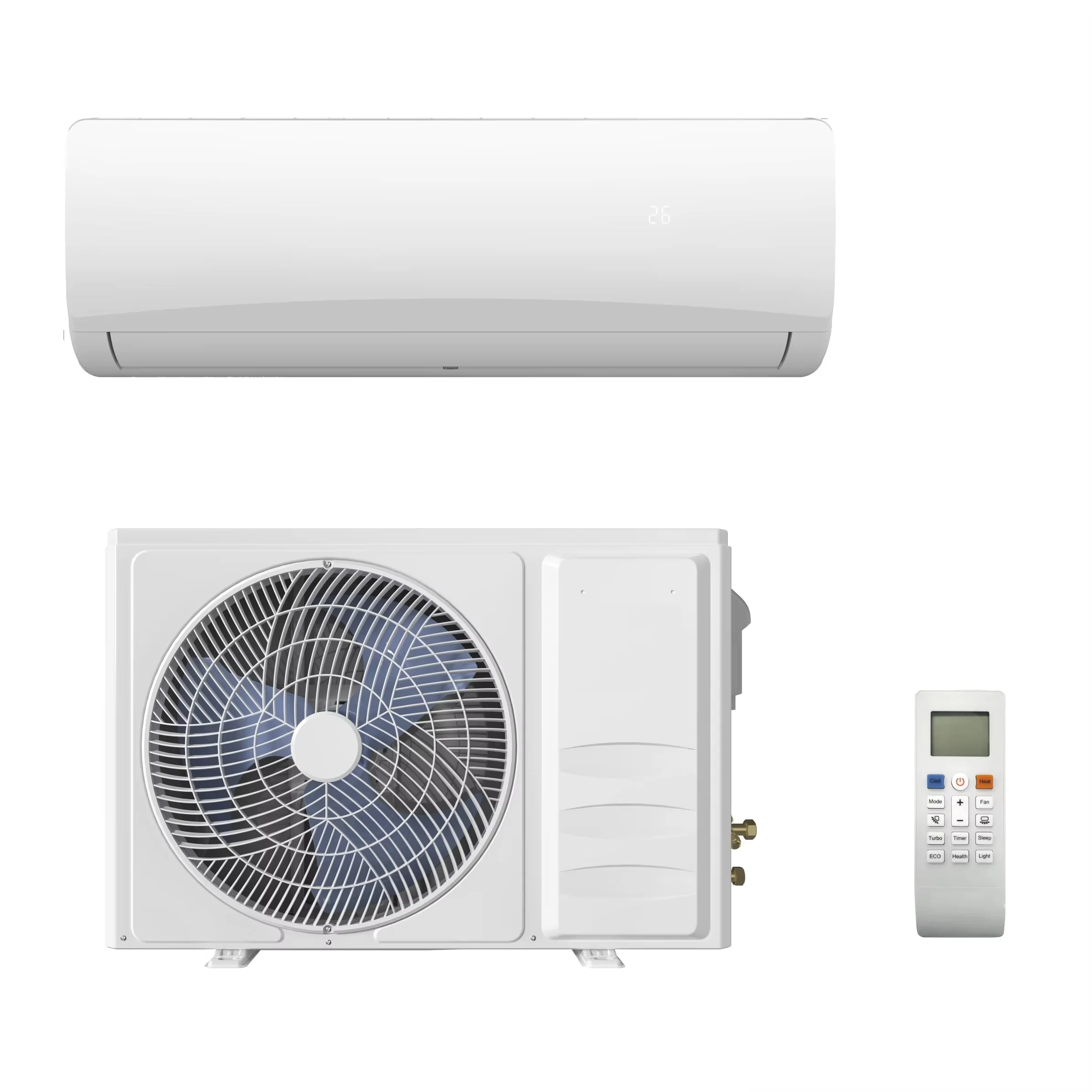 

110V Mini Split Air Conditioner Heat Pump 15001-18000 BTU Cooling Heating Variable Frequency R32 Electric Outdoor Hotel