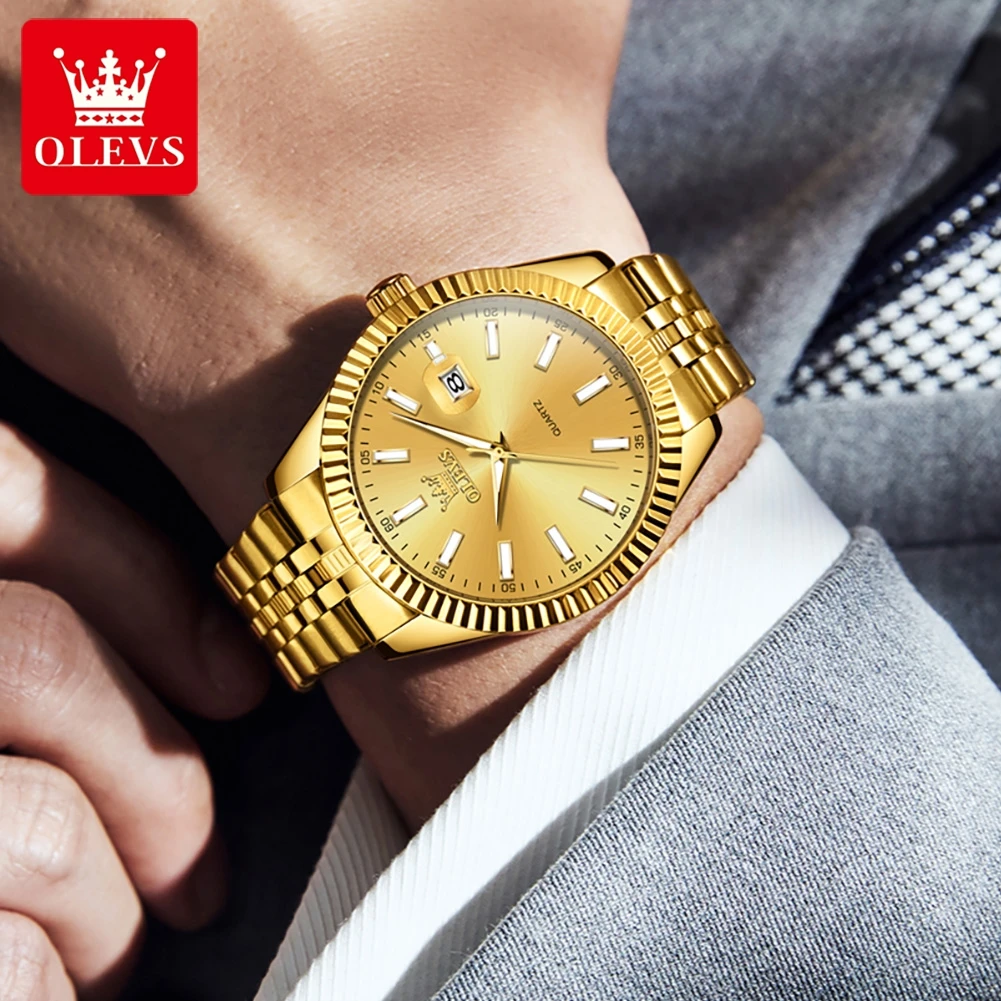 OLEVS 5593 Original Quatz Watc - Luxury Watch Hd recension och pris