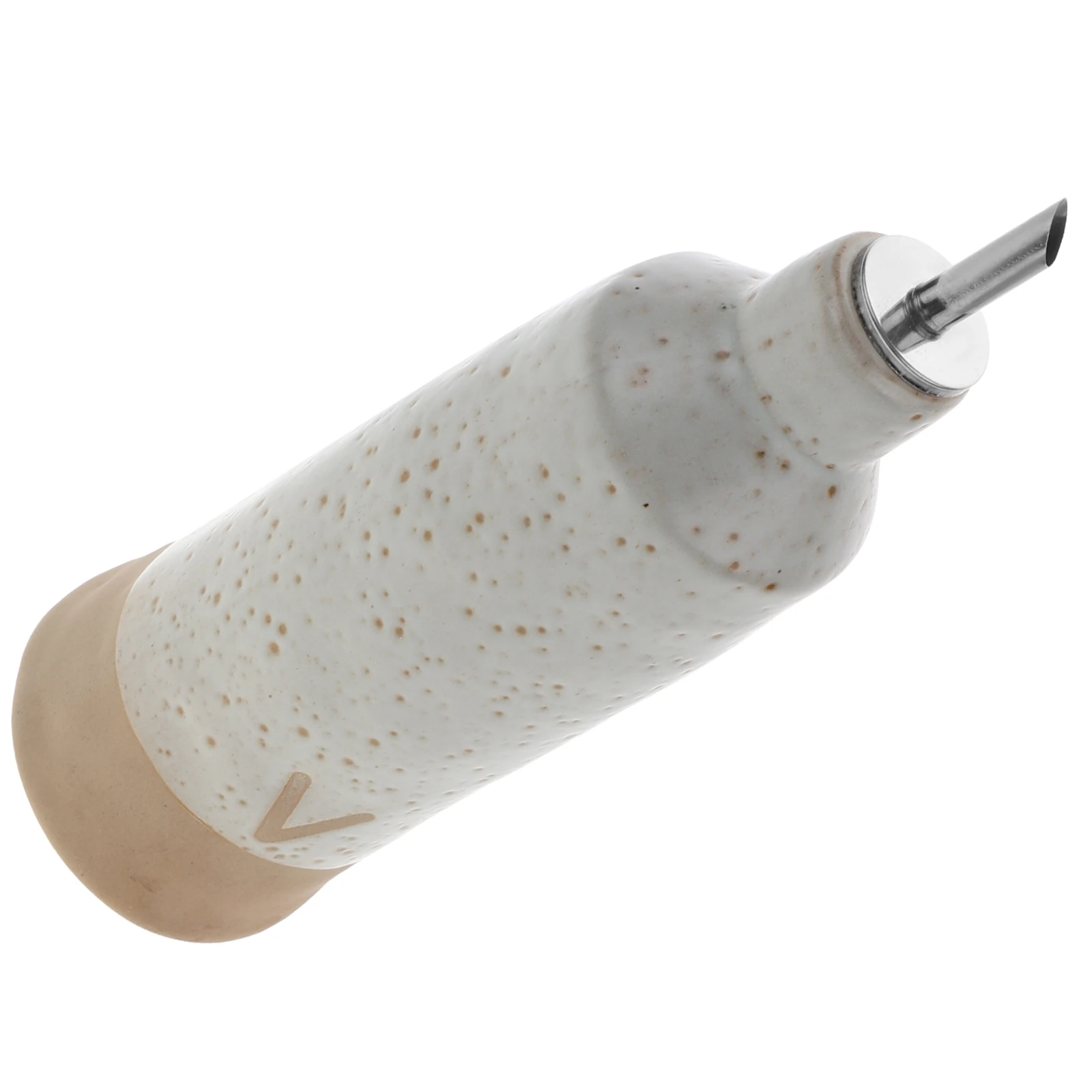

Ceramic Oil Pot Vinegar Dispenser Sauce Bottle Olive Ceramic Reusable Kitchen Storage Liquid Condiment Holder Smooth Surface