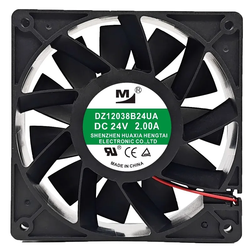 

Новый охлаждающий вентилятор DZ12038B24UA 12038 24 В 2,00 А Охлаждающий вентилятор 120*120*38 мм