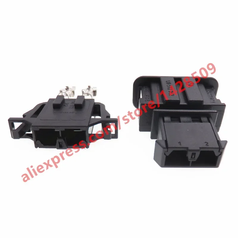 1 Sets 2 Pin Unsealed Male Electric Plug Female Interface Socket Wiring Harness Connector 1J0972762 1J0972752