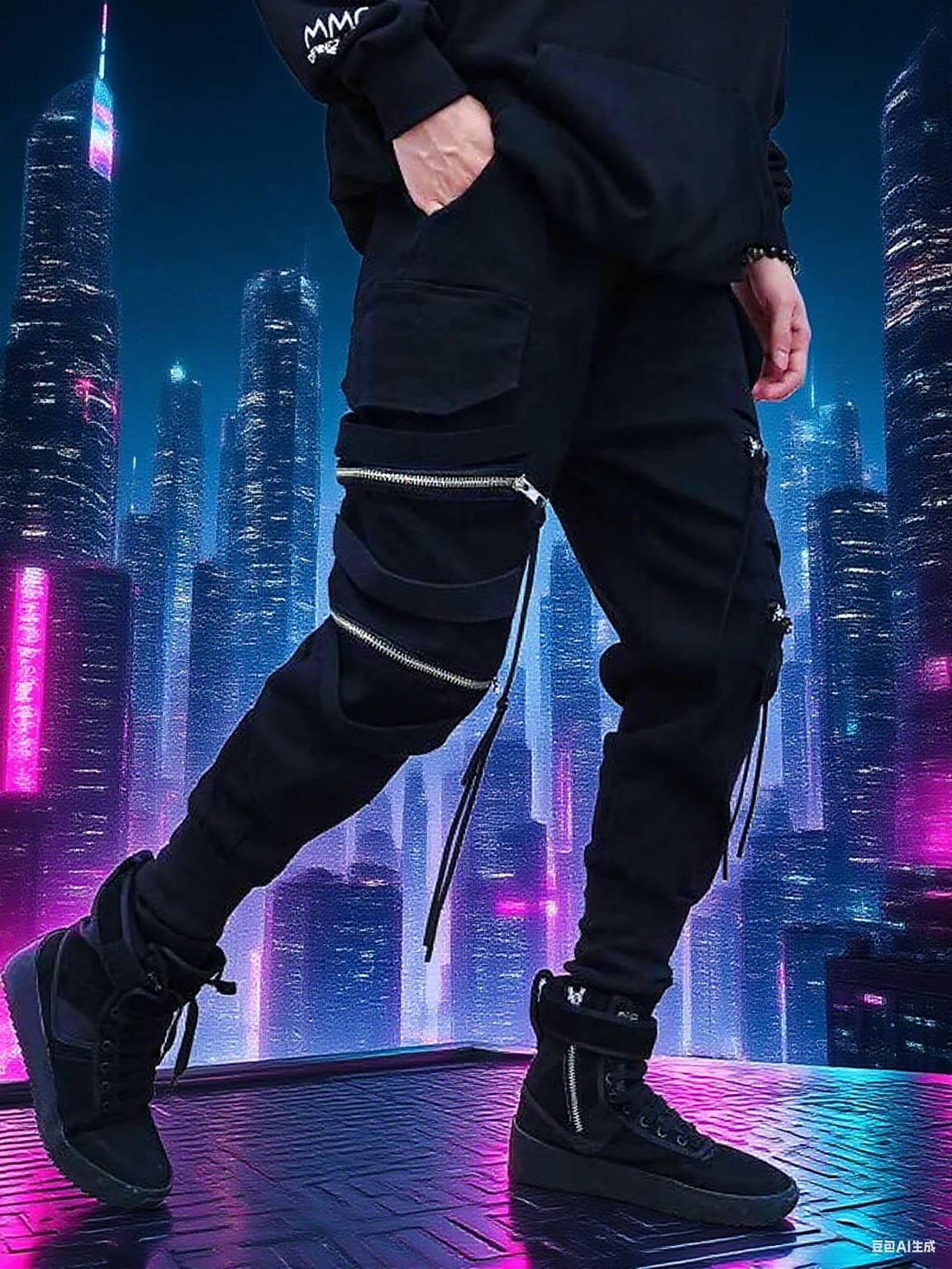 

Pantalones elásticos Cargo para hombre, primavera y otoño, para senderismo, senderismo, Camping, escalada, correr, deportes, cic