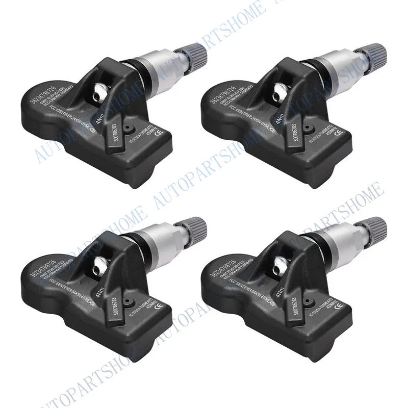 Z... 4x Tire Pressure Sensor TPMS For BMW E82 E90 E60 E66 E70 X3 X5 X6 Z4 36236798726