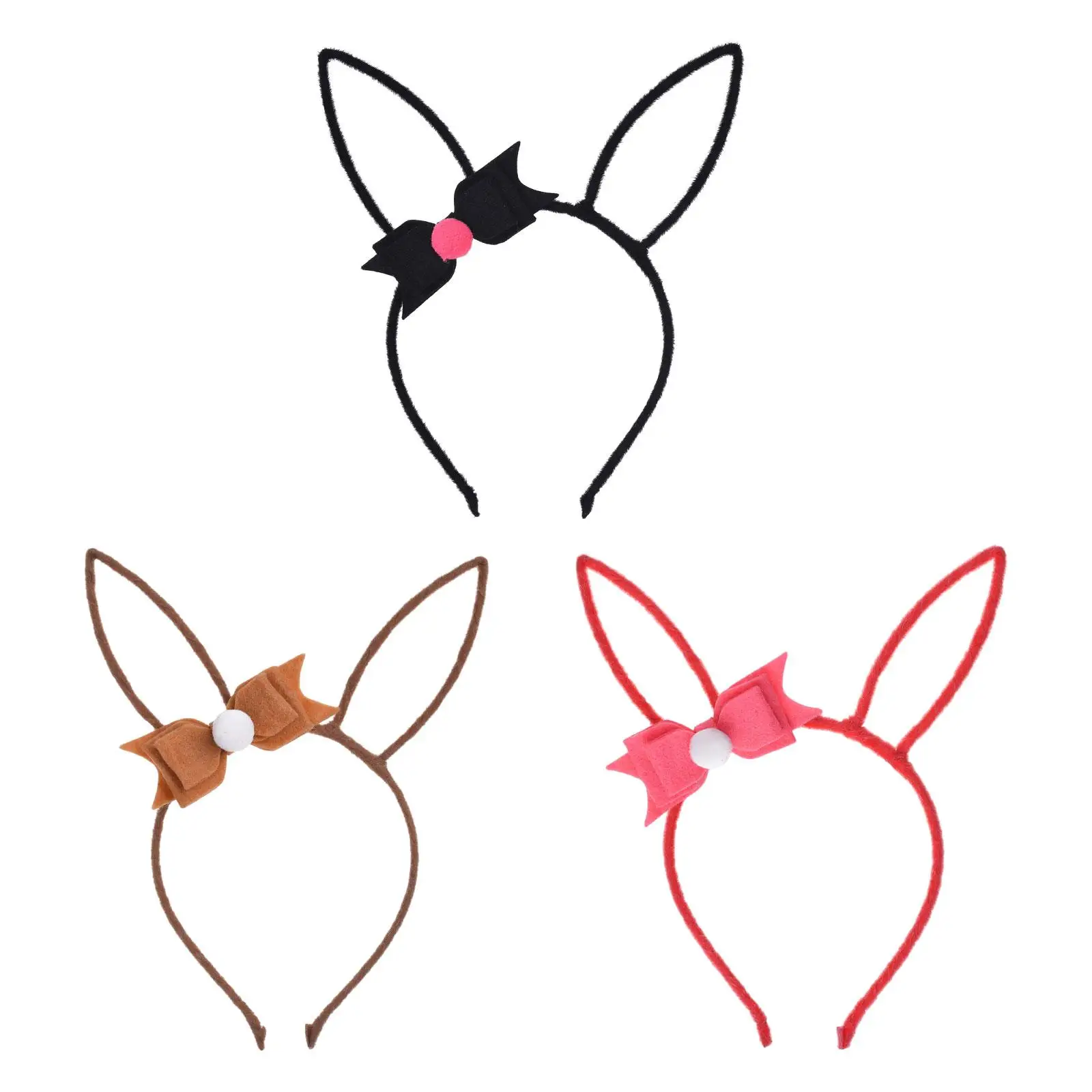 

Bunny Ears Headband Props Lovely Headwear Dress up for Children Kids Cosplay