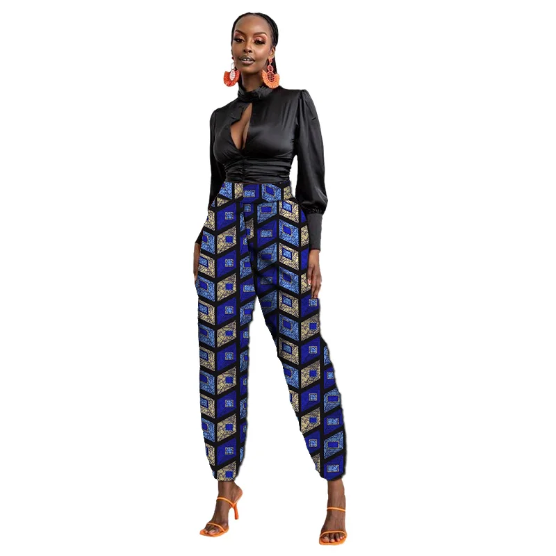African Trends Women's Jogger Pants Design Innovative Patterns Tapered Pants Female Ankara Trousers Haute Couture