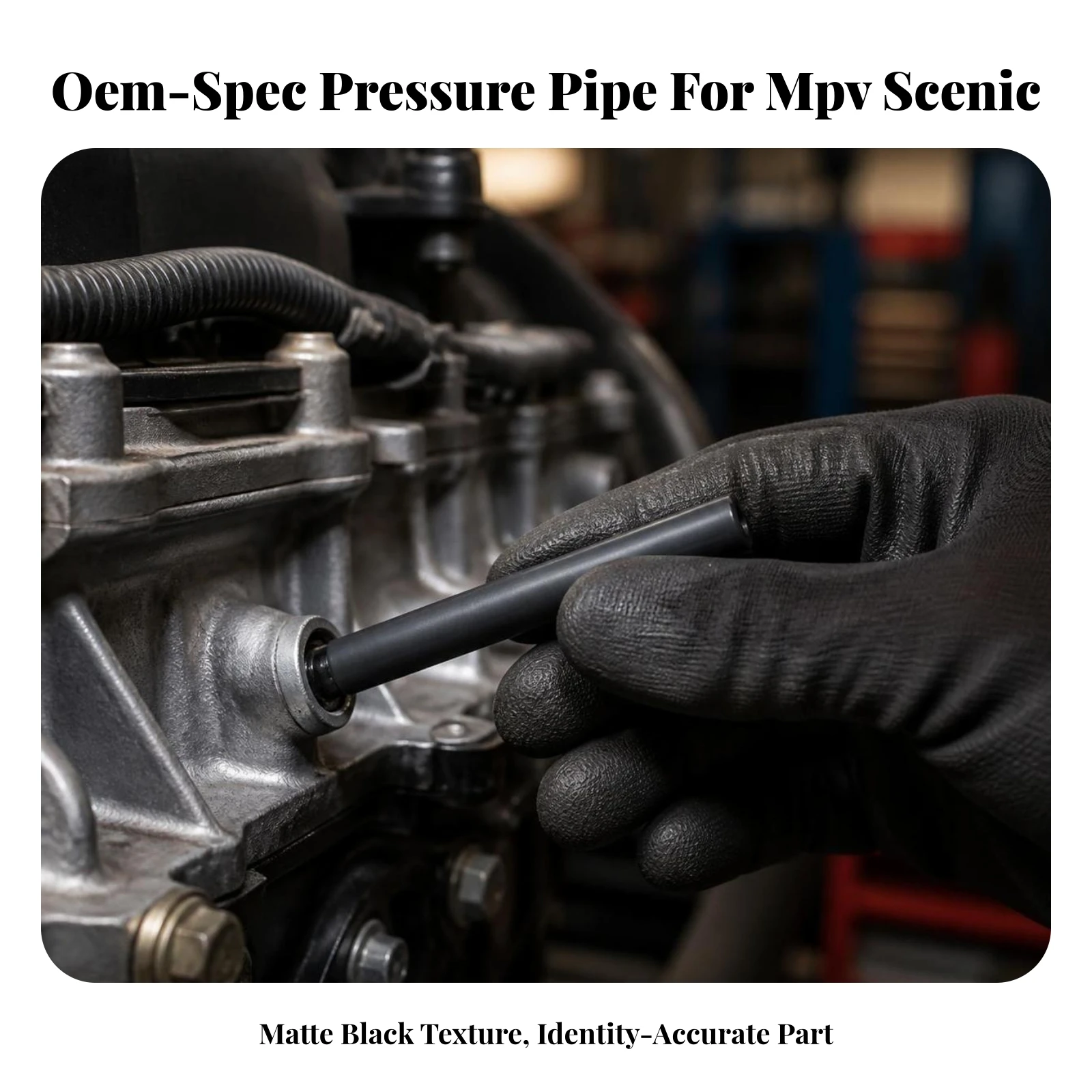 Pressure Sensor Tube Strong Sensor Connector Tube Plastic Tapered for Mechanics, Automotive Repair