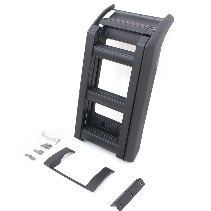 Auto Parts Aluminum Roof Access Ladder Side Steps Fit For LAND CRUISER LC95 PRADO J90/J95 FJ95 1996-2002 view 4