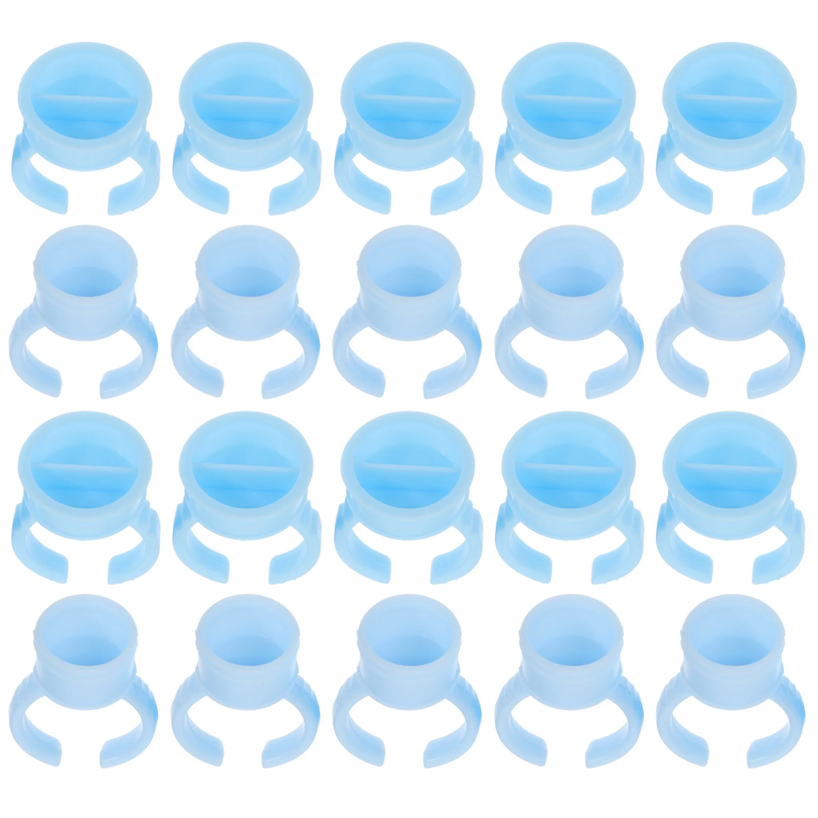 

200 шт. клеевое кольцо для наращивания ресниц, пигментная чашка для микроблейдинга, веер для ресниц, держатель для клея с цветком, пигментное кольцо для хранения макияжа